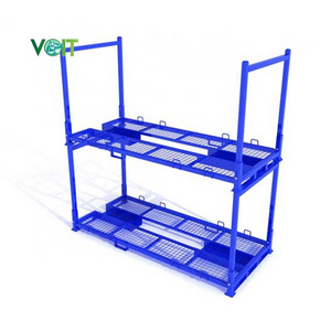 Heavy Duty Foldable Metal Motorcycle Pallet Storage Rack