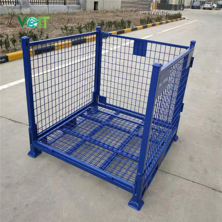 Heavy Duty Warehouse Stacking Storage Steel Stillage Cage