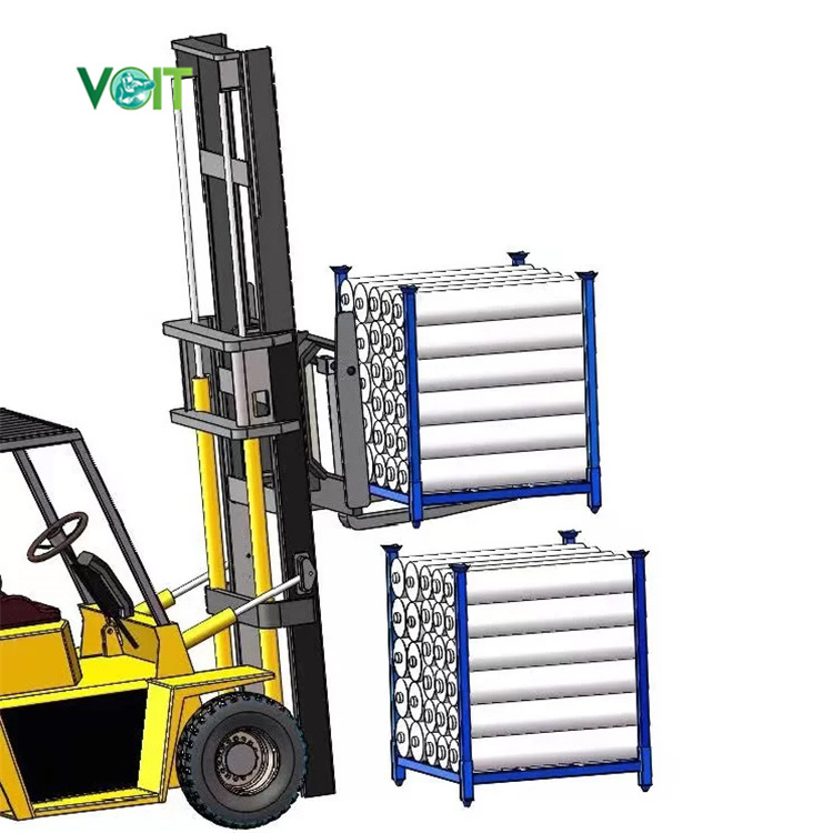 Heavy Duty Warehouse Vertical Stackable Steel Storage Industrial Metal Stacking Rack