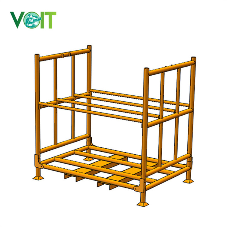 Heavy duty stackable storage metal steel automobile tyre rack