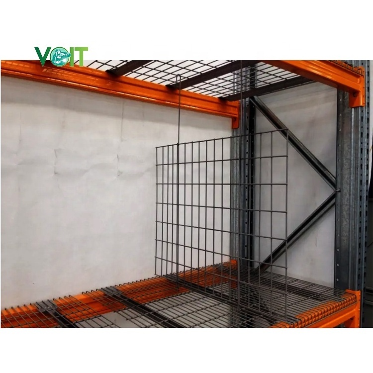 Steel Hanging Wire Rack Shelf Mesh Dividers For Deck