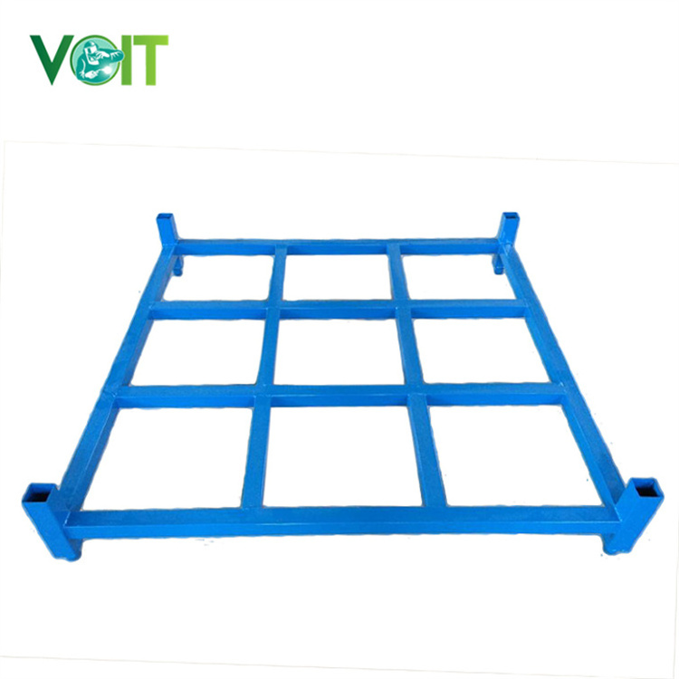 Industrial Warehouse Steel Stacking Pallet Blanket Carpet Pad Fabric Roll Storage Rack