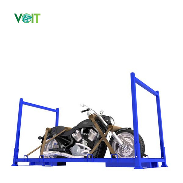 Heavy Duty Foldable Metal Motorcycle Pallet Storage Rack