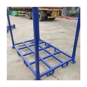 Heavy Duty Warehouse System Detachable Metal Steel Powder Coated Stacking Rolling Tire Rack