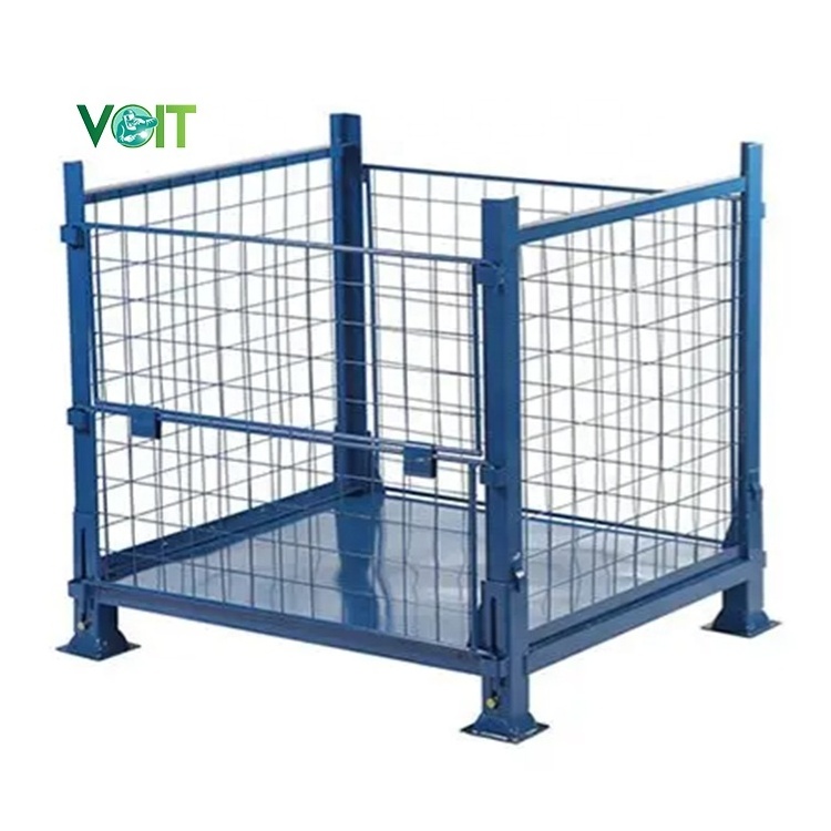 Heavy Duty Warehouse Stacking Storage Steel Stillage Cage