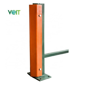 Metal column corner guard racking protector