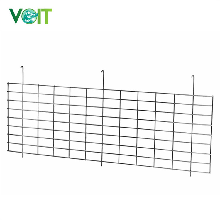 Steel Hanging Wire Rack Shelf Mesh Dividers For Deck