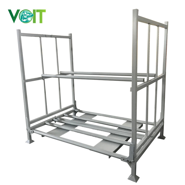 Heavy duty stackable storage metal steel automobile tyre rack