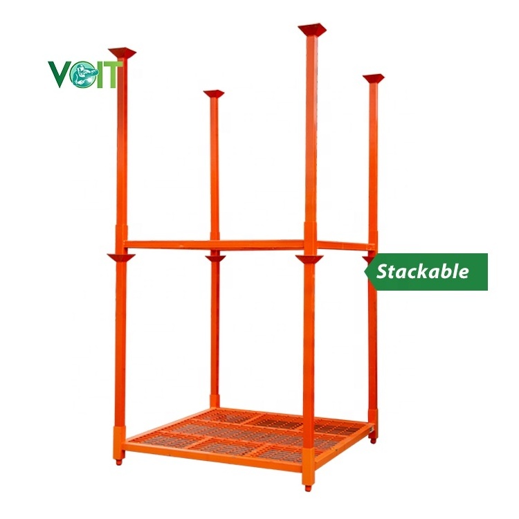 Custom Portable Durable Stacking Storage Tyre 4 Post Pallets