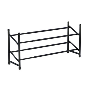 Great Quality Extensible Stackable Metal Extensive Shoe Rack Storage Rack Multi-Functional Metal Rack For Sale