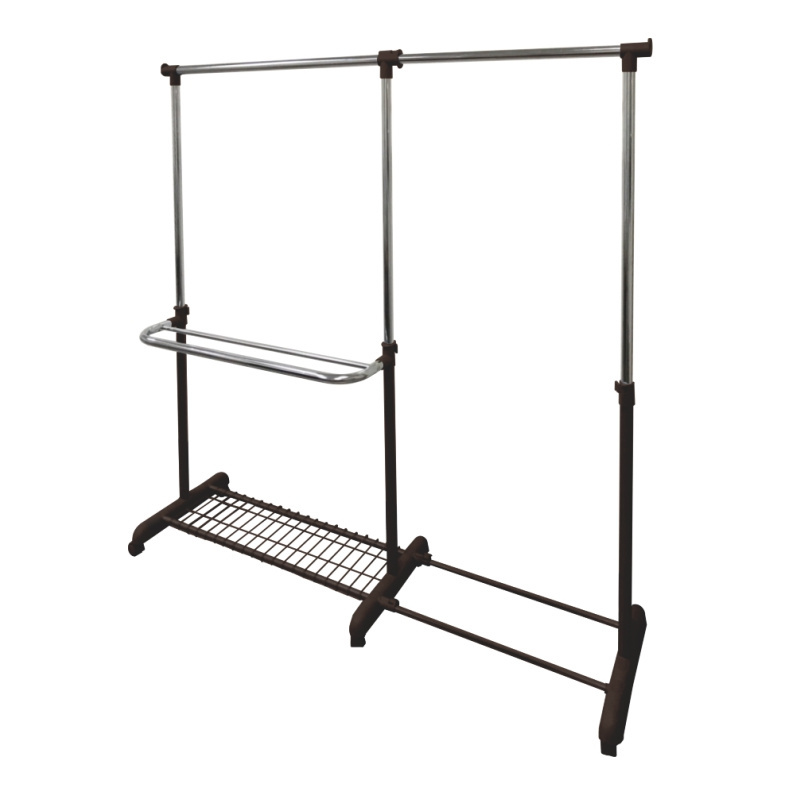 Hot Selling Multifunctional Drying Stand Adjustable Metal Clothes Hanger Stand Laundry Rack