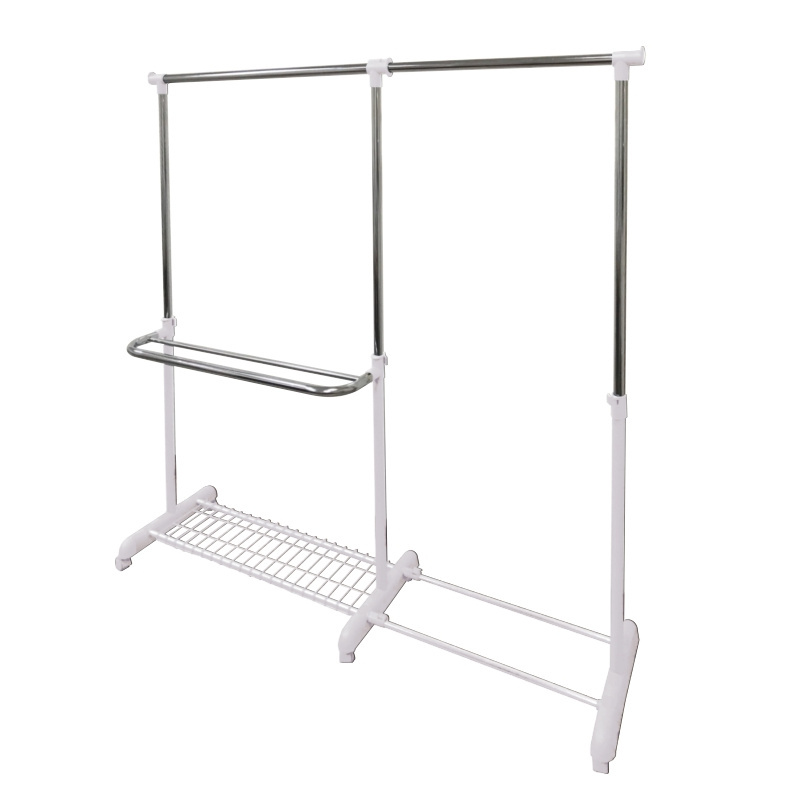 Hot Selling Multifunctional Drying Stand Adjustable Metal Clothes Hanger Stand Laundry Rack