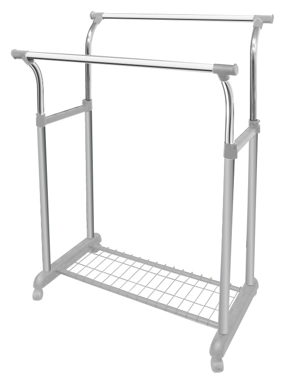 Prime Quality Customized Clothing Telescope Bedroom Freestanding Clothes Rack Drying Rack With Long Service Life