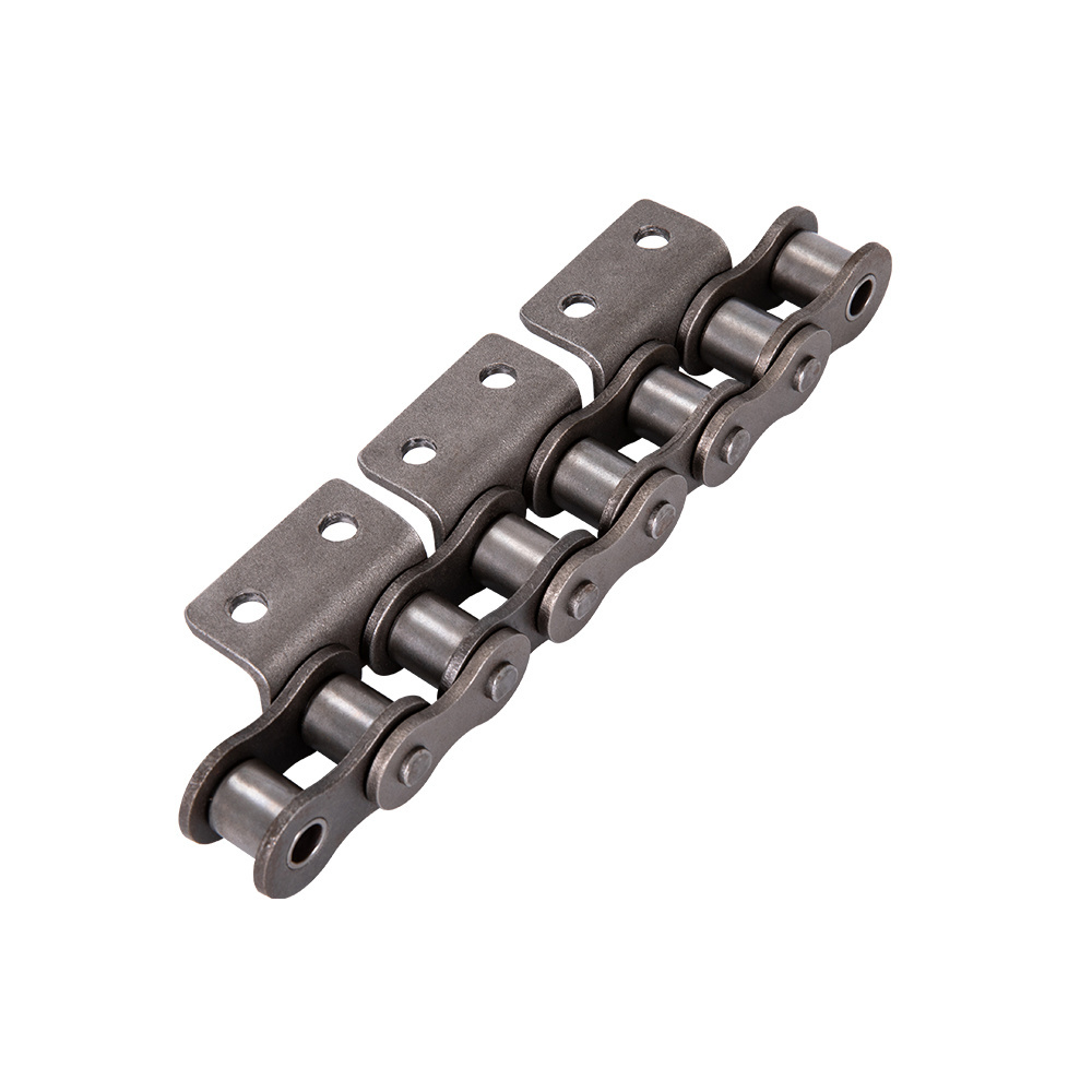 High Precision A series short pitch Industrial conveyor chain With Attachments Transmission Roller Chain