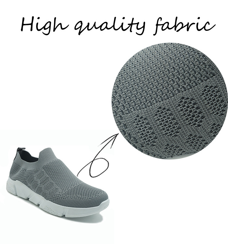 Breathable Air Web Celebrity Style Women's shoes Wholesale Customize Shoes Fly Knit Fabric Shoes Sneakers