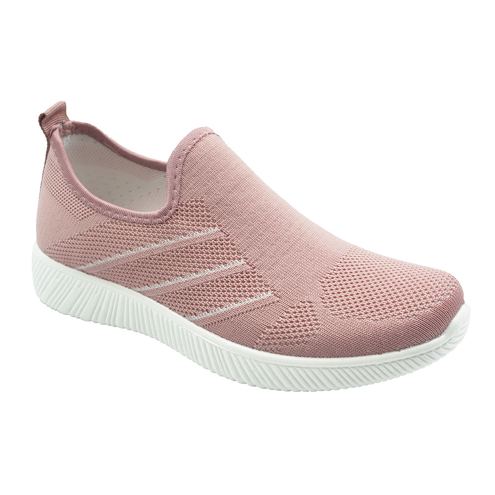 Breathable Air Women's shoes  Wholesale Customize Shoes Fly Knit Fabric Shoes Web Celebrity Style Walking Outdoor