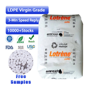 LDPE LGA 105 Virgin LDPE Plastic Raw Material low density polyetylene factory material for Blown Film