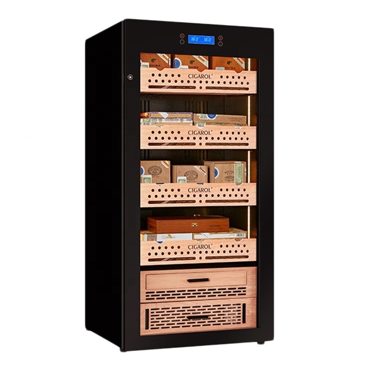 Factory Direct Offer Cigar Humidor Cabinet With Cooling Humidity ...