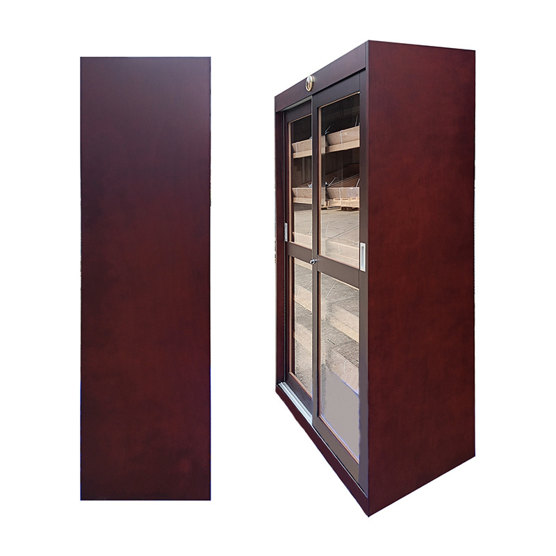 NEW Design Customized Sliding Door Cigar Humidor Cabinet Large Humidor Cigar Box Cabinet Cigar Cabinet Humidor