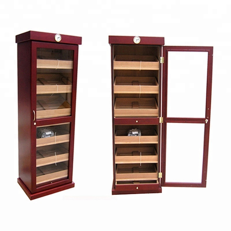 Custom large cigar display cabinet for tobacco