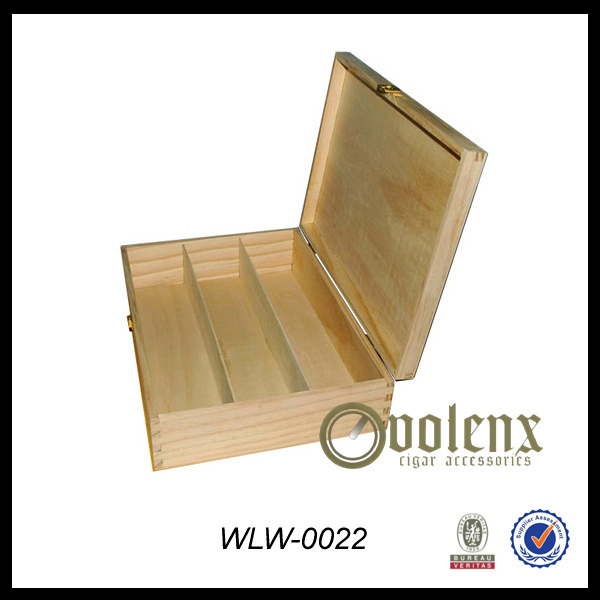 custom wooden wine box factory handmade wood box for wine glasses