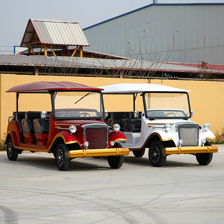 Classic vintage electric sightseeing bus car Retro tourist antique cars for sale in India and USA price