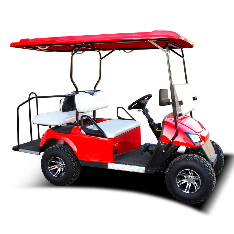 chinese 4 seater electric golf carts cheap prices buggy car for sale 2 occasion limo 48v 100ah lithium battery cart