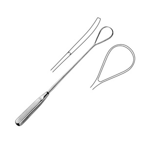 Recamier Placenta and Ovum Curettes Sharp 35 mm Obstetrics and Gynecology Surgery Instruments 34 cm - 13 3/8"