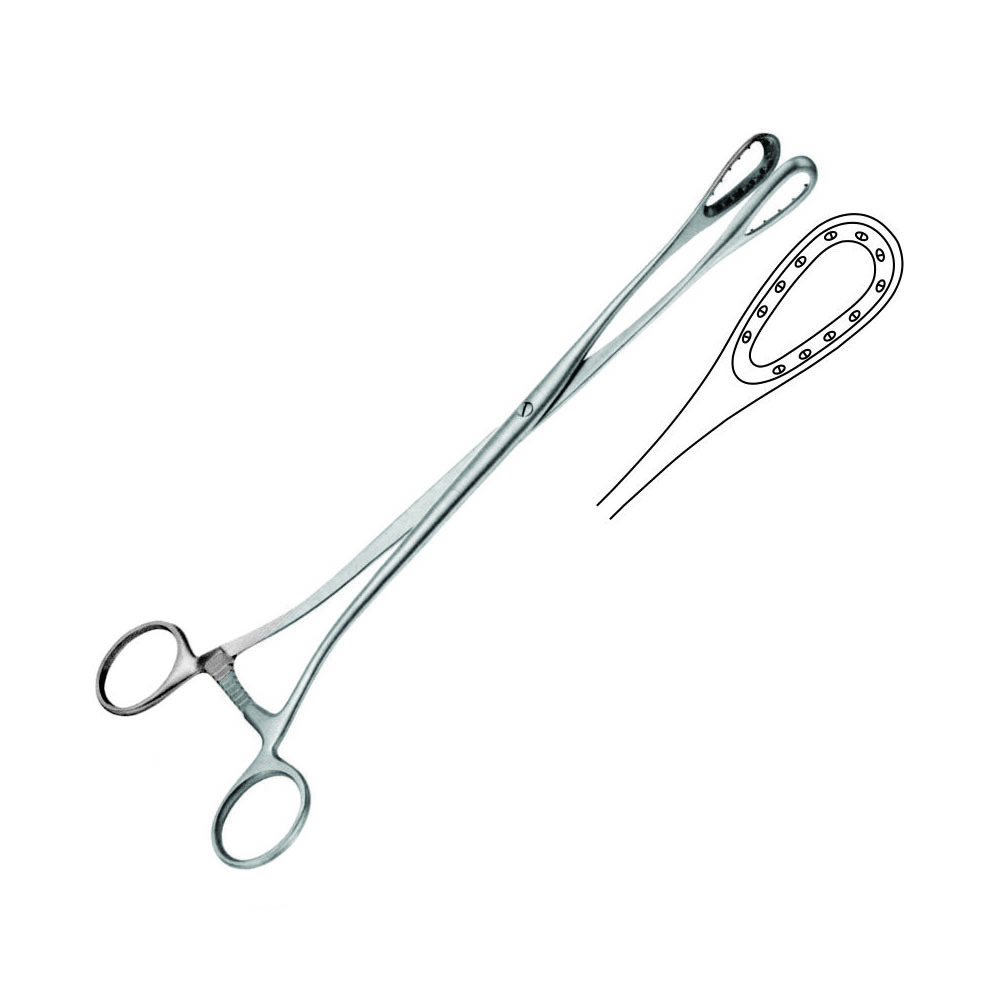 Wallich Ovum Curette, Abortion Scoop 19 mm Obstetrics and Gynecology Surgery Instruments 42 cm - 16 1/2