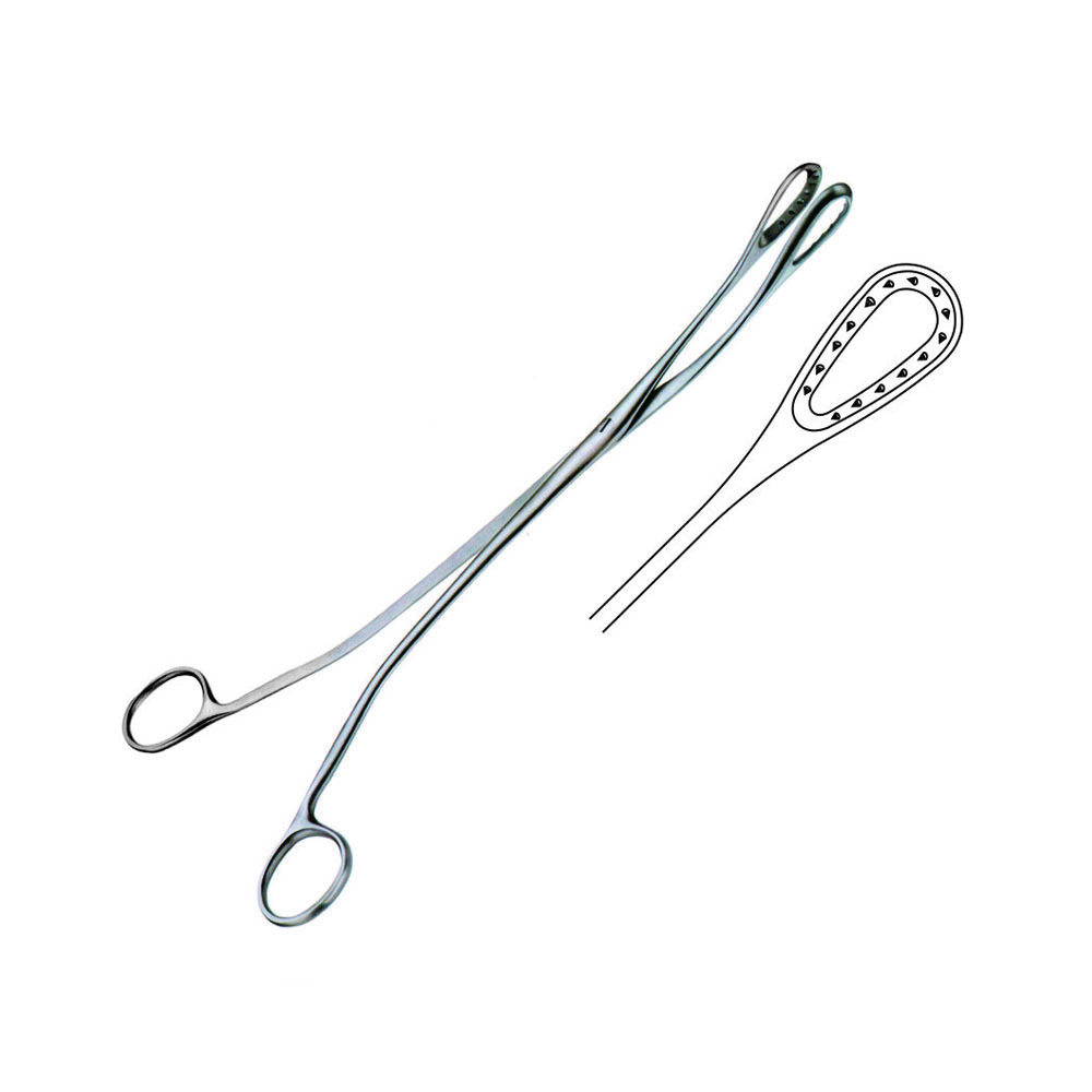 Wallich Ovum Curette, Abortion Scoop 19 mm Obstetrics and Gynecology Surgery Instruments 42 cm - 16 1/2