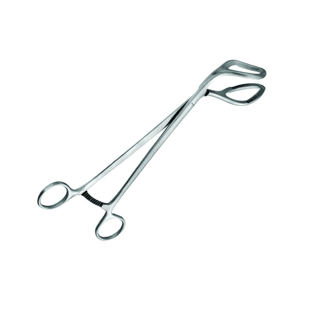 Manufactured of Stainless Steel Heaney Hysterectomy Clamps Curved 1-Tooth Box Joint Gynecology Instruments 23 cm/ 9