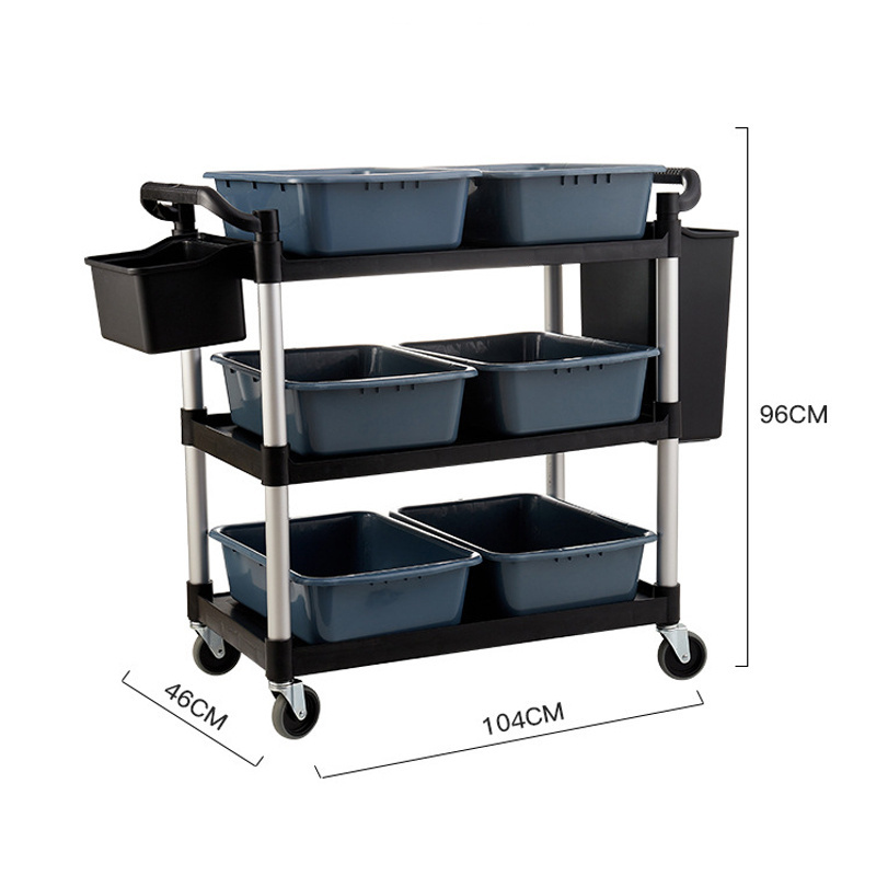 Catering Equipment Regular Stainless Steel Aircraft Service Meal Trolleys For Kitchen Vegetable Carts