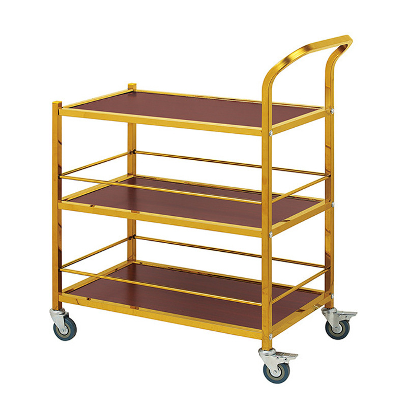 Catering Equipment Regular Stainless Steel Aircraft Service Meal Trolleys For Kitchen Vegetable Carts