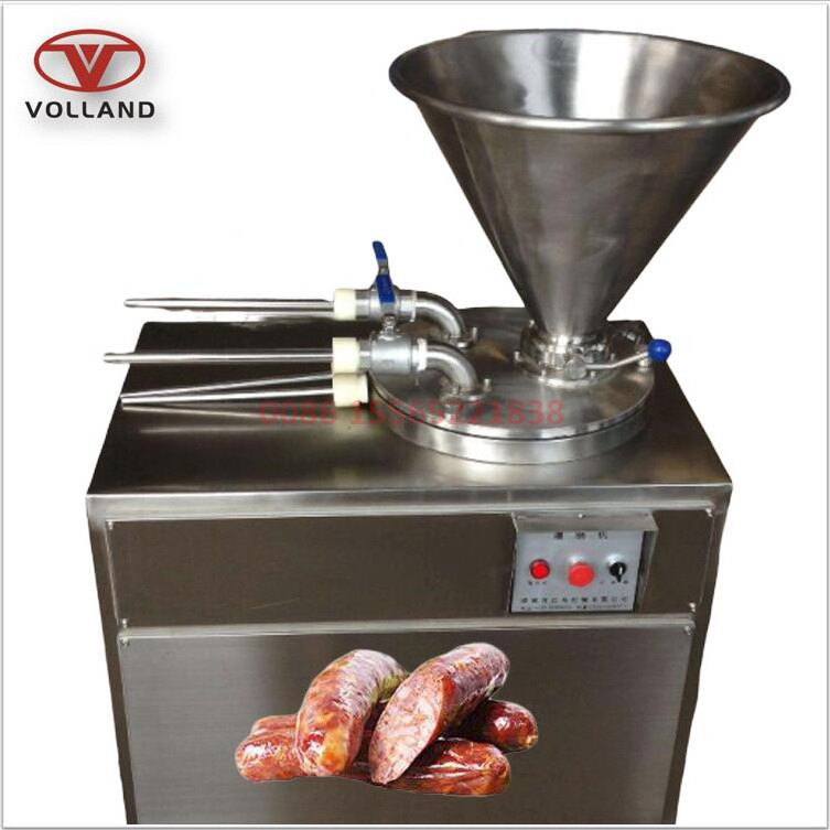 salami making machine/ham stuffer/hydraulic hotdog filling machine