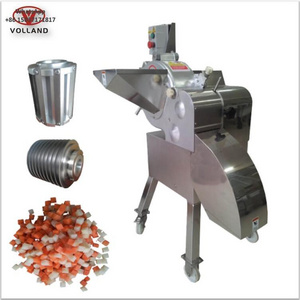 onion chopper dicer/tomato dicer/vegetable cube cutting machine