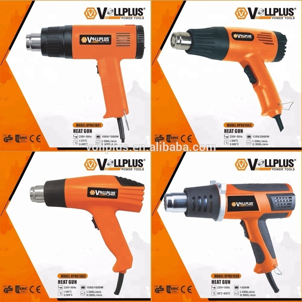 Vollplus VPHG1012 2000W Variable Temperature heat shrink gun hot air gun