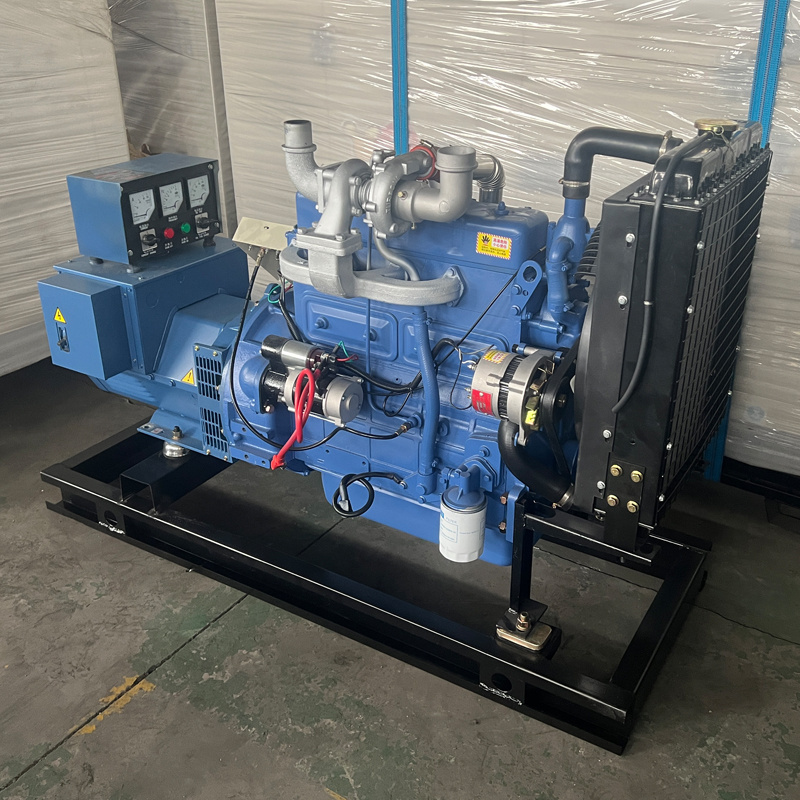 Ricardo Generator 30KW/37.5KVA With Weifang 4100D Engine Copper Alternator Three Phase For Home Use