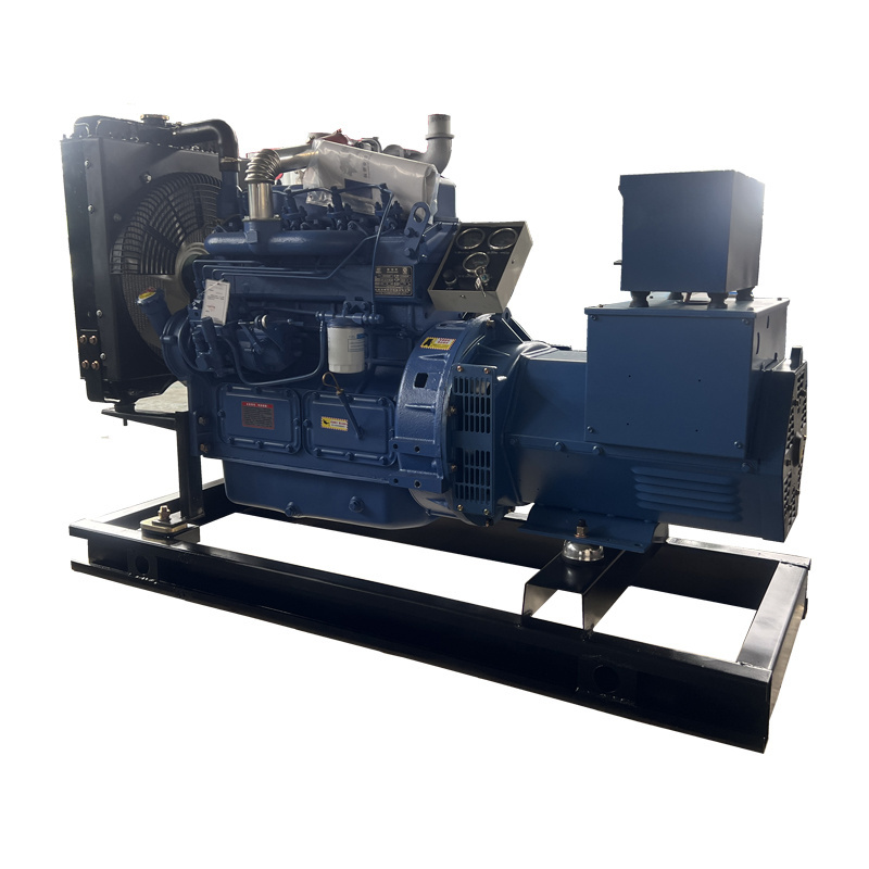 Ricardo Generator 30KW/37.5KVA With Weifang 4100D Engine Copper Alternator Three Phase For Home Use