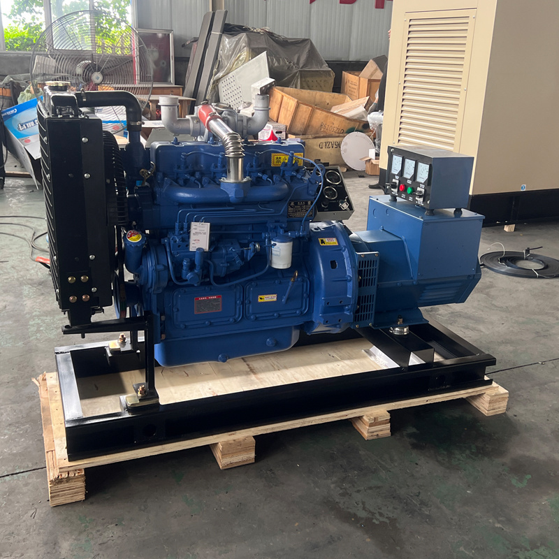 Ricardo Generator 30KW/37.5KVA With Weifang 4100D Engine Copper Alternator Three Phase For Home Use