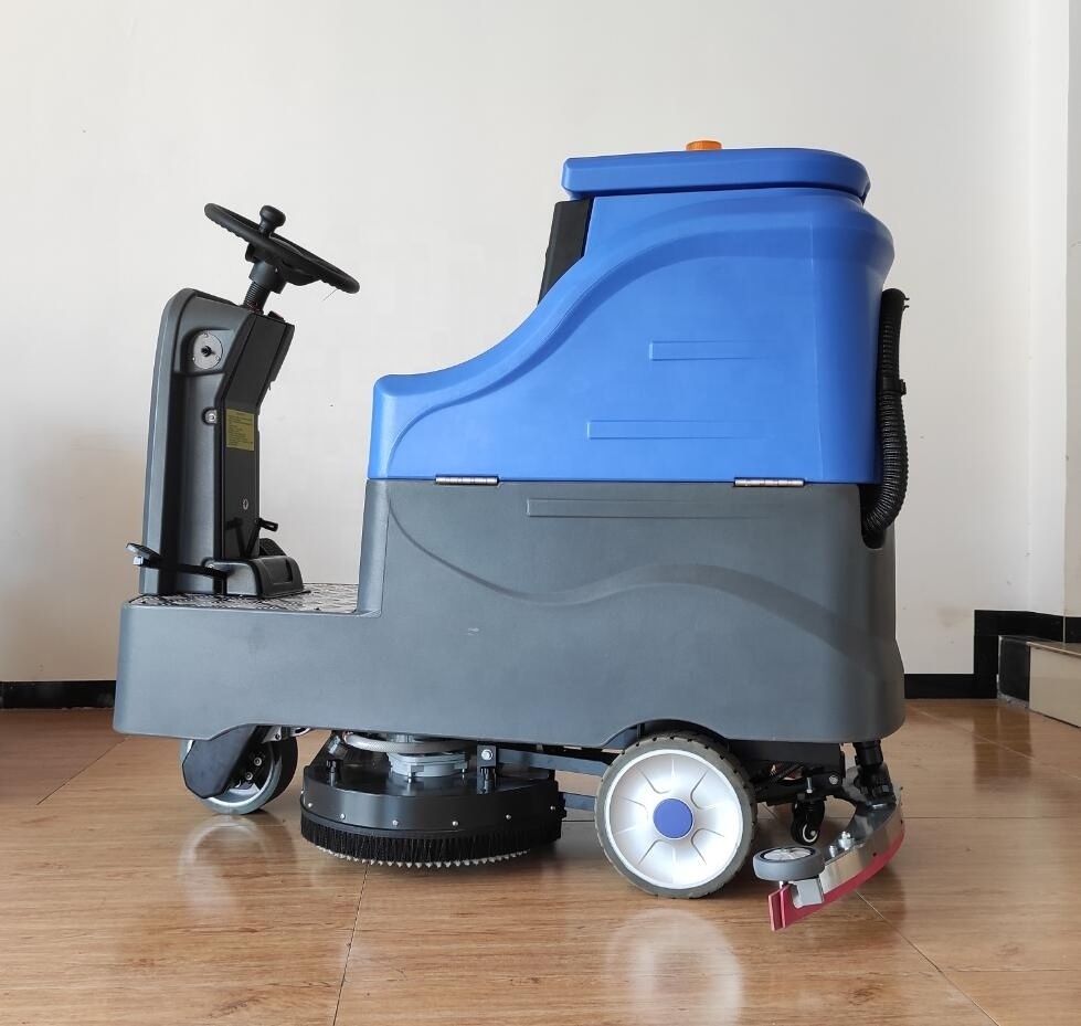 Multifunctional Made In China Electric Ride On Floor Scrubber Industrial Floor  Cleaning Machine