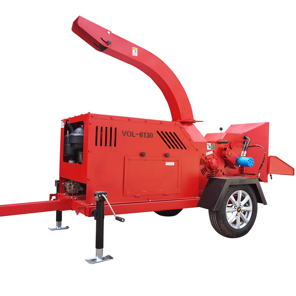 15HP 420cc Gasoline Engine Powered ATV Drum Wood Chipper Shredder Machine/Wood Chipper