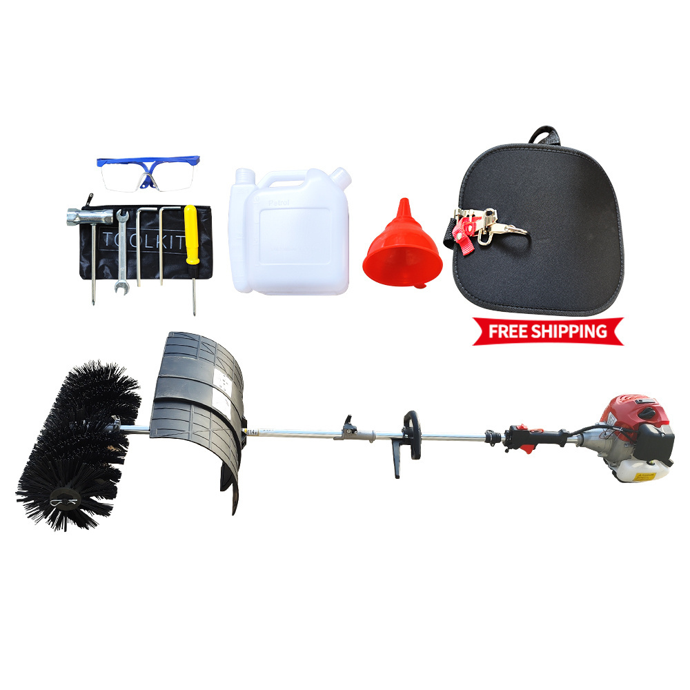 Fuel Powered artificial grass sweeper Lawn Sweeper brush for Artificial Grass