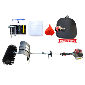 Fuel Powered artificial grass sweeper Lawn Sweeper brush for Artificial Grass