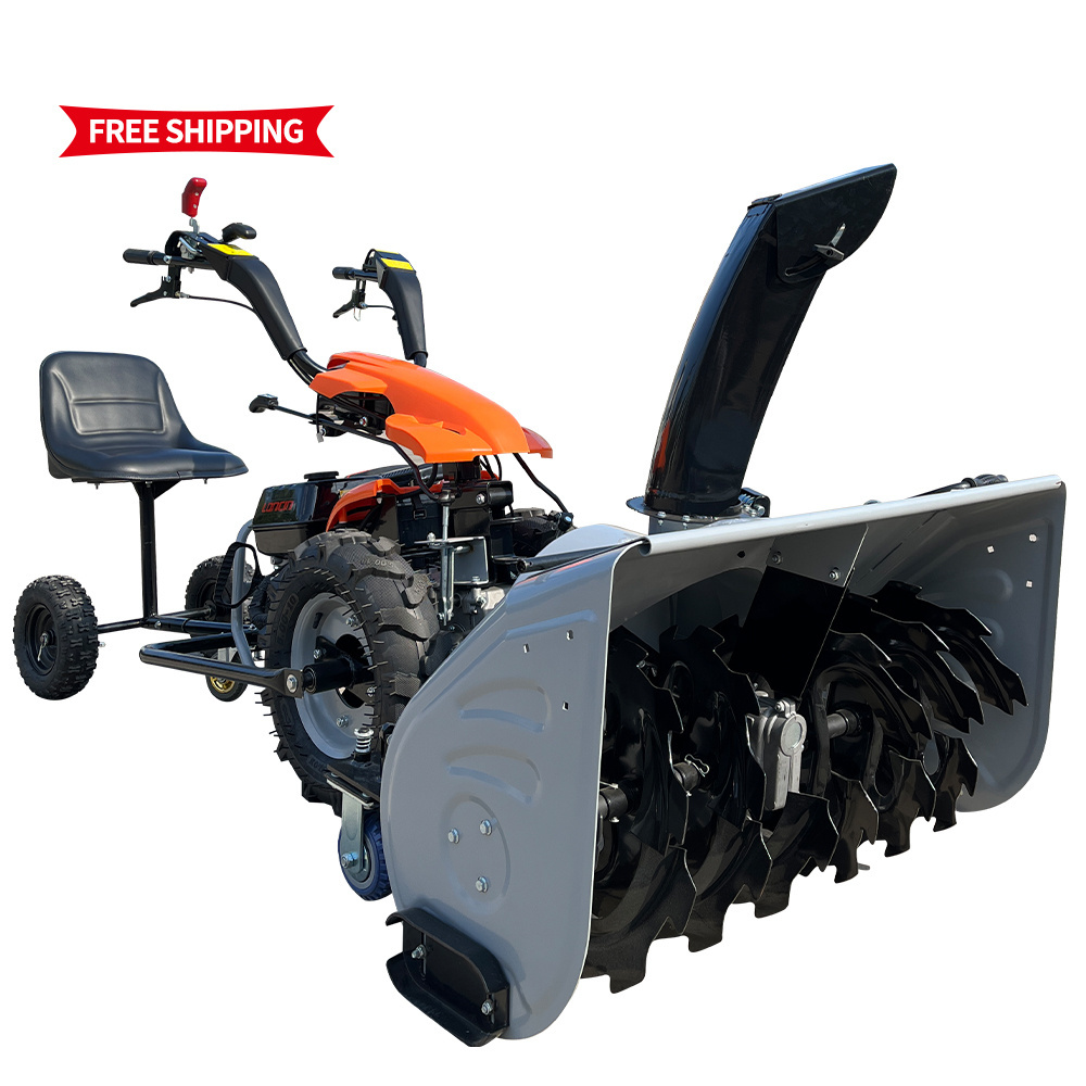 6.5HP small and light type snow ploughs snow sweeping  machine throwers snow plow