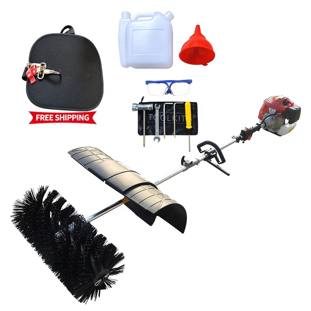 turf brushing cleaning machine suppliers telescopic artificial turf cleaning brush