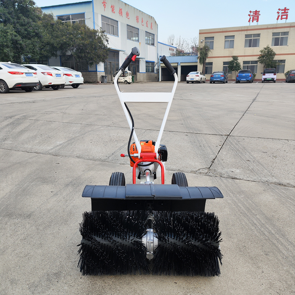 Power Broom Handheld Lawn Sweeper Artificial Lawn Plastic Brush