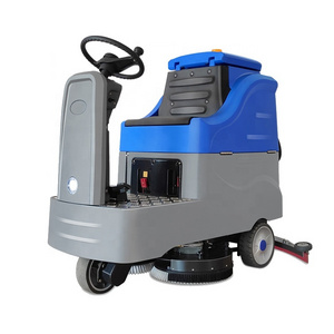 Multifunctional Made In China Electric Ride On Floor Scrubber Industrial Floor  Cleaning Machine