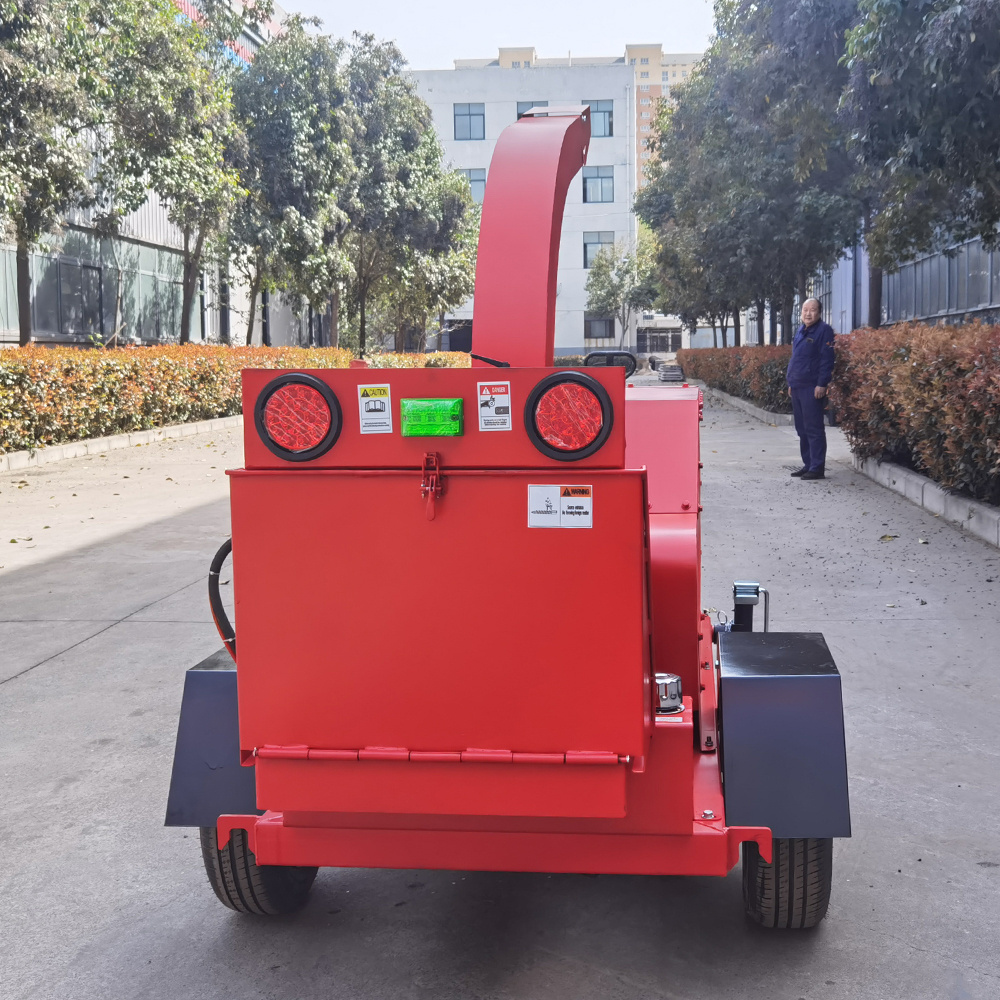 China 6 inch Diesel Wood Chipper Retail Industrial Wood Chipper Forestry Wood Chipper For Sale