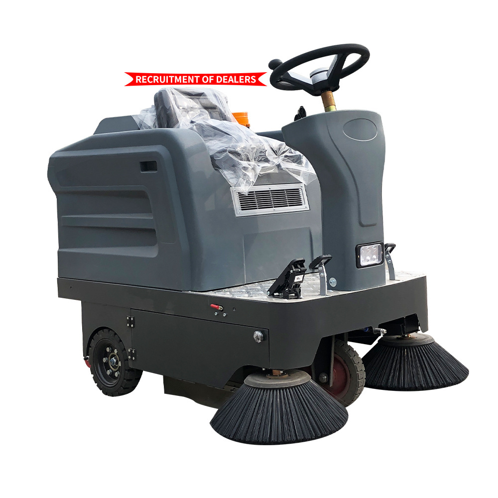 Electric Automatic Road Sweeper Energy Saving  Road Sweeper Cleaning  Street Sweeping Machine