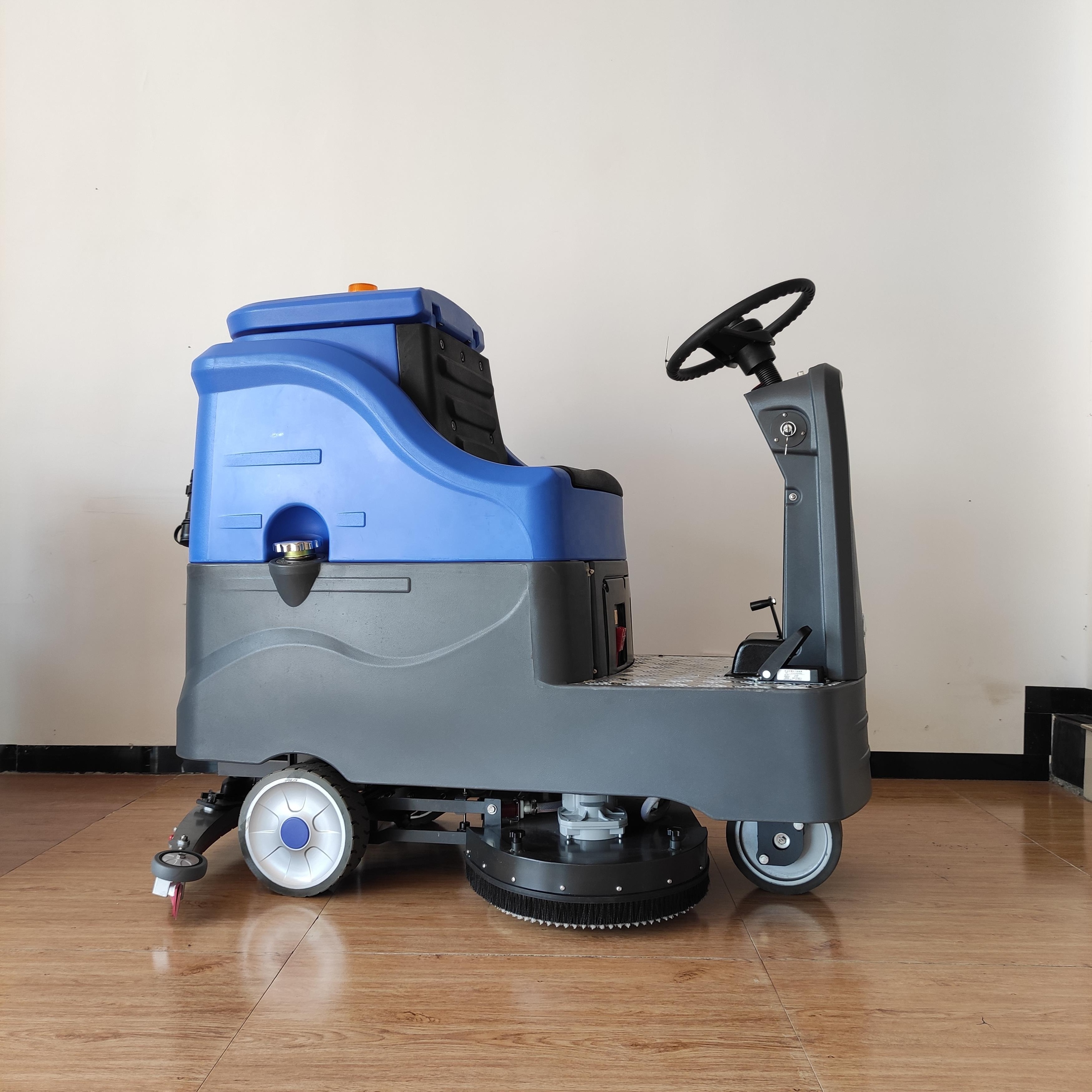 Multifunctional Made In China Electric Ride On Floor Scrubber Industrial Floor  Cleaning Machine